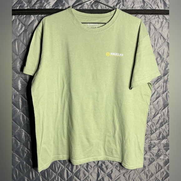 Magellan Outdoors Men's Sage Green Short Sleeve Tee SIZE XL - Picture 2 of 5